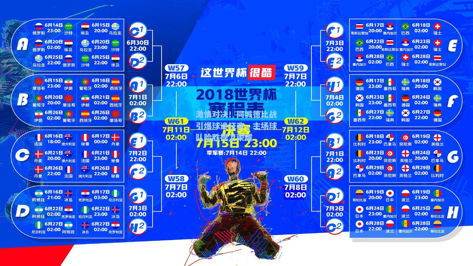 激情对决！同城德比战引爆球迷狂欢，主场球队险胜捍卫荣耀